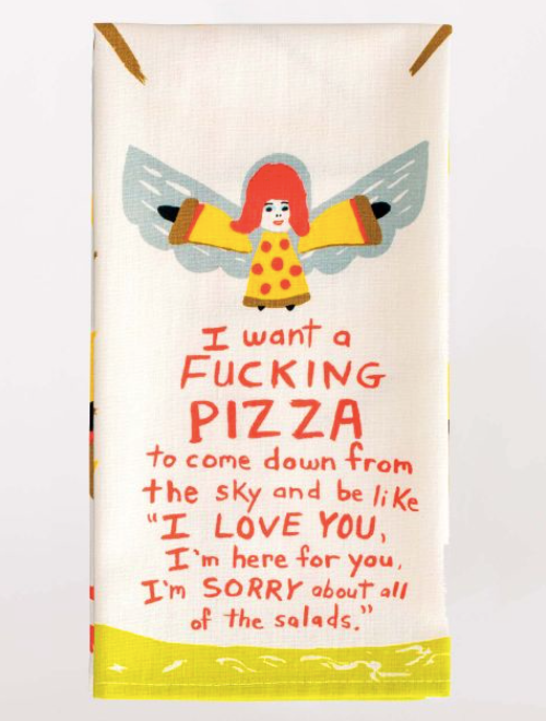 F*cking Pizza Dish Towel