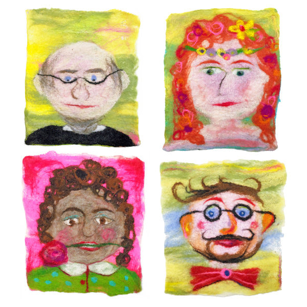 COMPLETE Felt Selfies Wet Felting Kit
