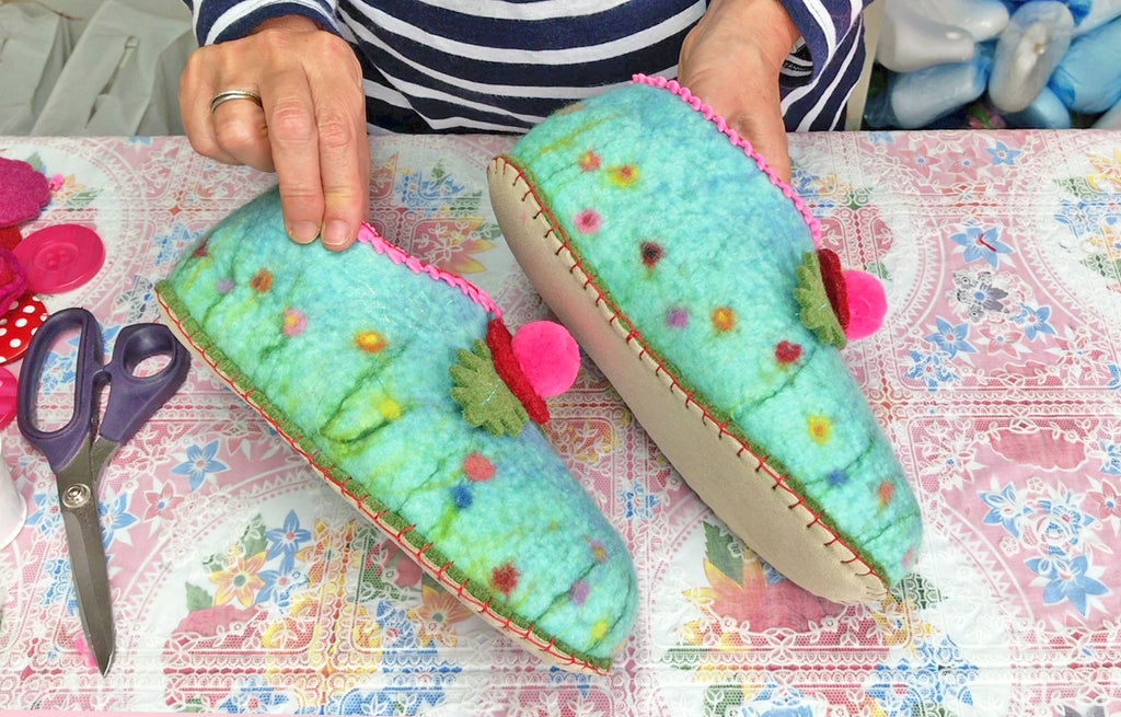 Online Felt Slipper Course : Coming Back Soon