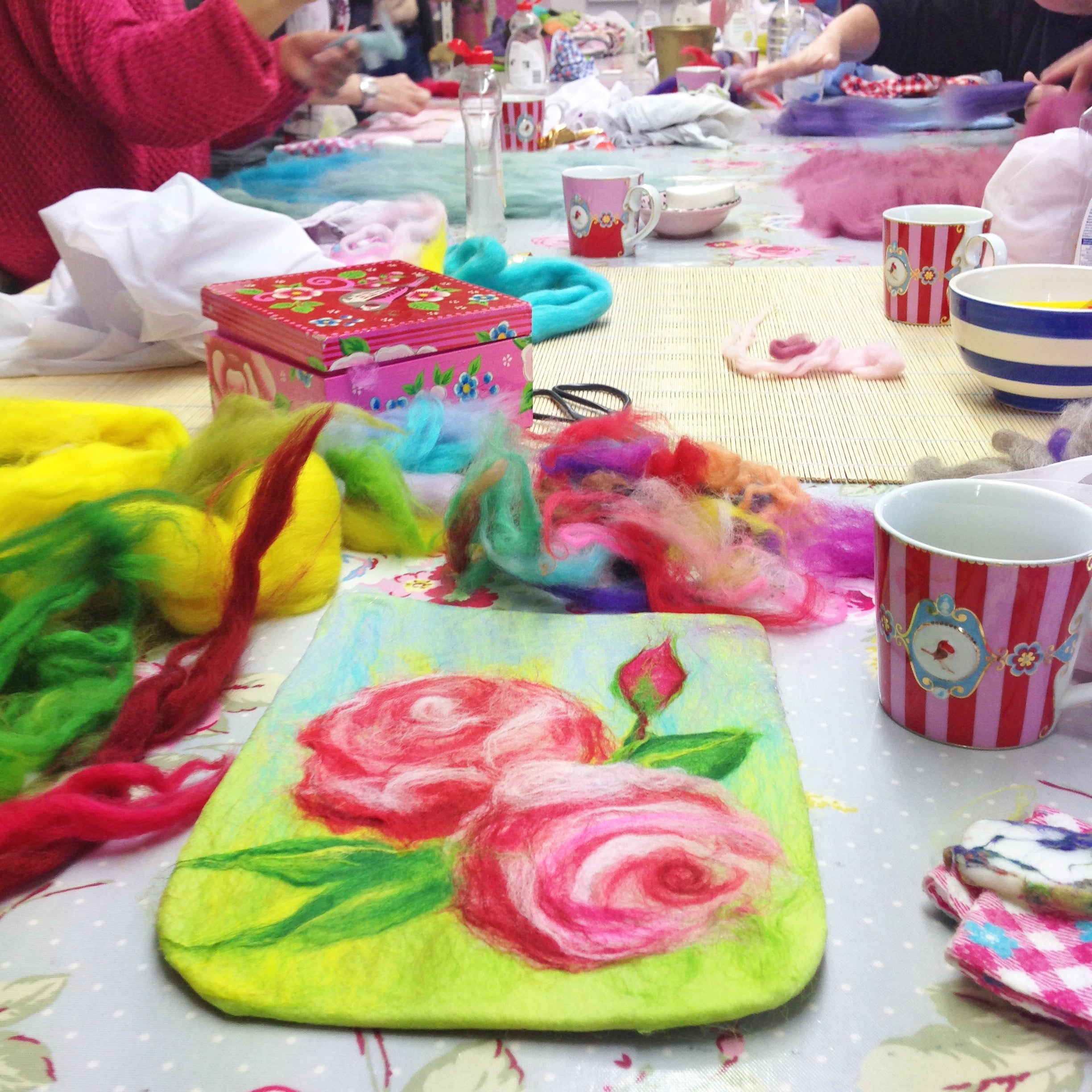 2 hours Private Felting Workshop Session