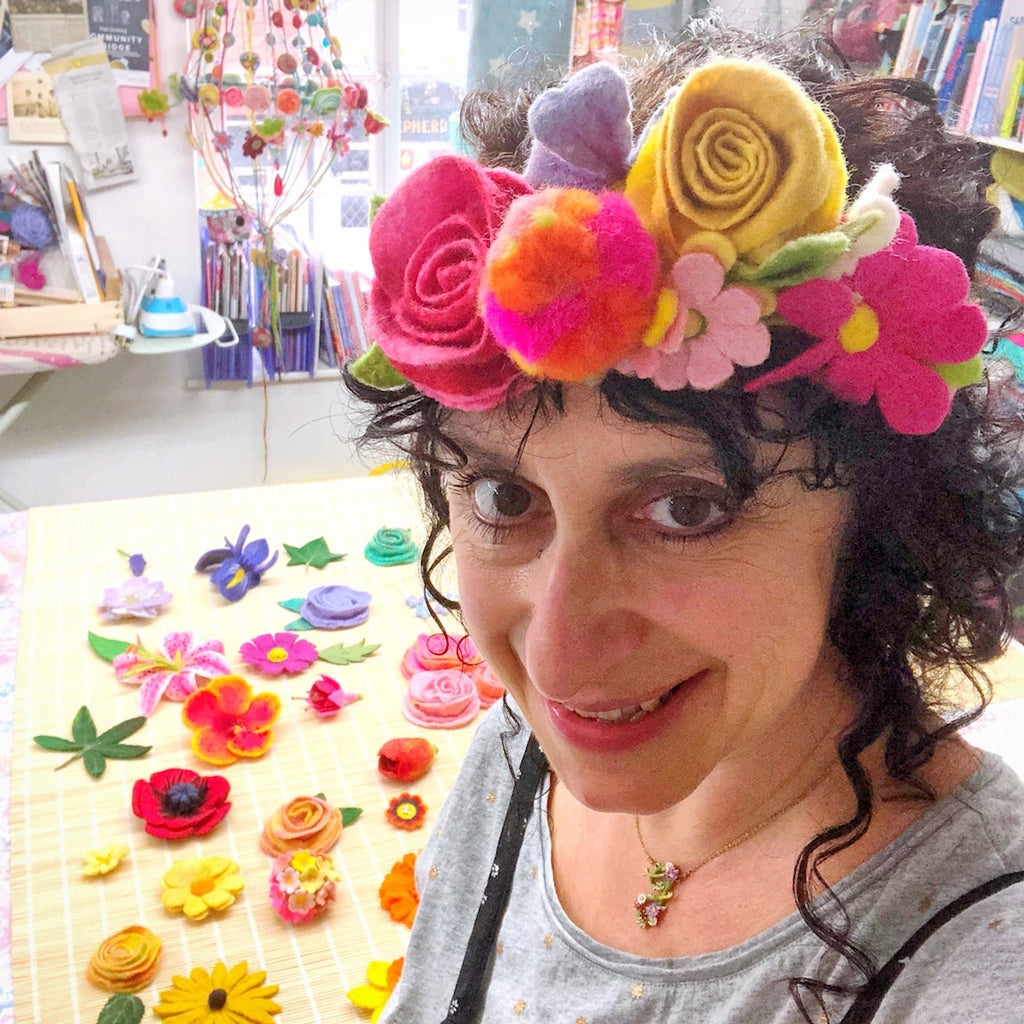 Learn to Make Felt Flowers Course 4/10/25