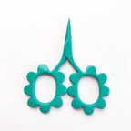 Flower Power Scissors Green