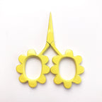 Flower Power Scissors Yellow