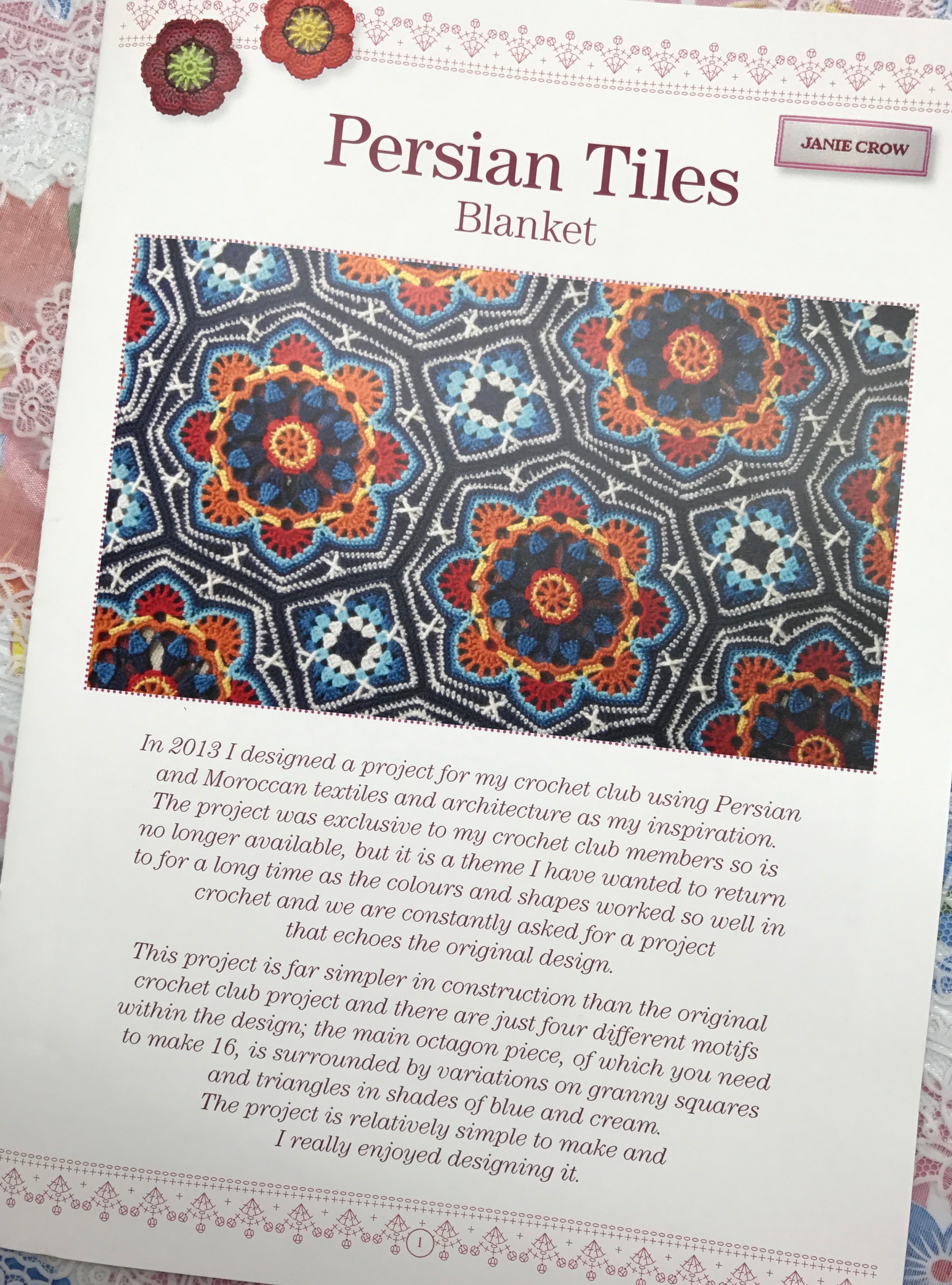 Stylecraft Eastern Jewels Crochet Blanket Kit