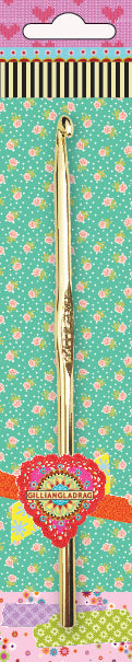 Gilliangladrag Crochet Hook 6mm x 15cm turquoise
