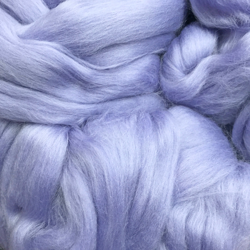 100g Heather Mist Merino wool tops for felting & giant knitting