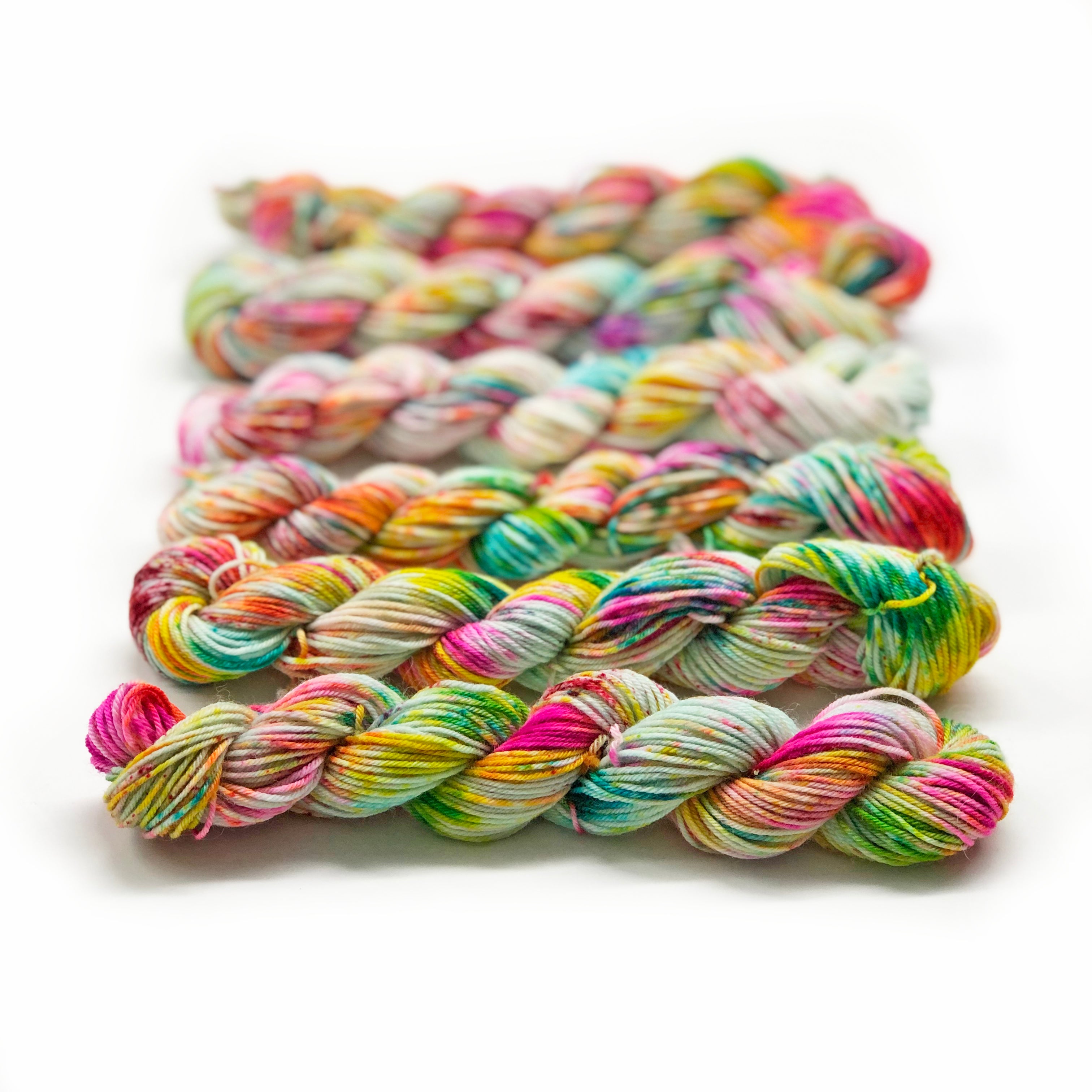 Gilliangladrag Holy Fluff Hand Dyed Sock Mini Skein 20g : Birdhouse in Your Soul