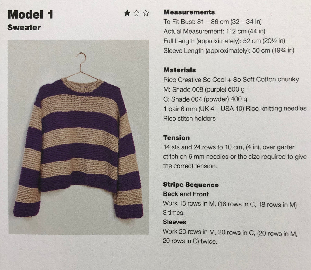 Rico So Cool & So Soft Cotton Chunky : Pattern Book