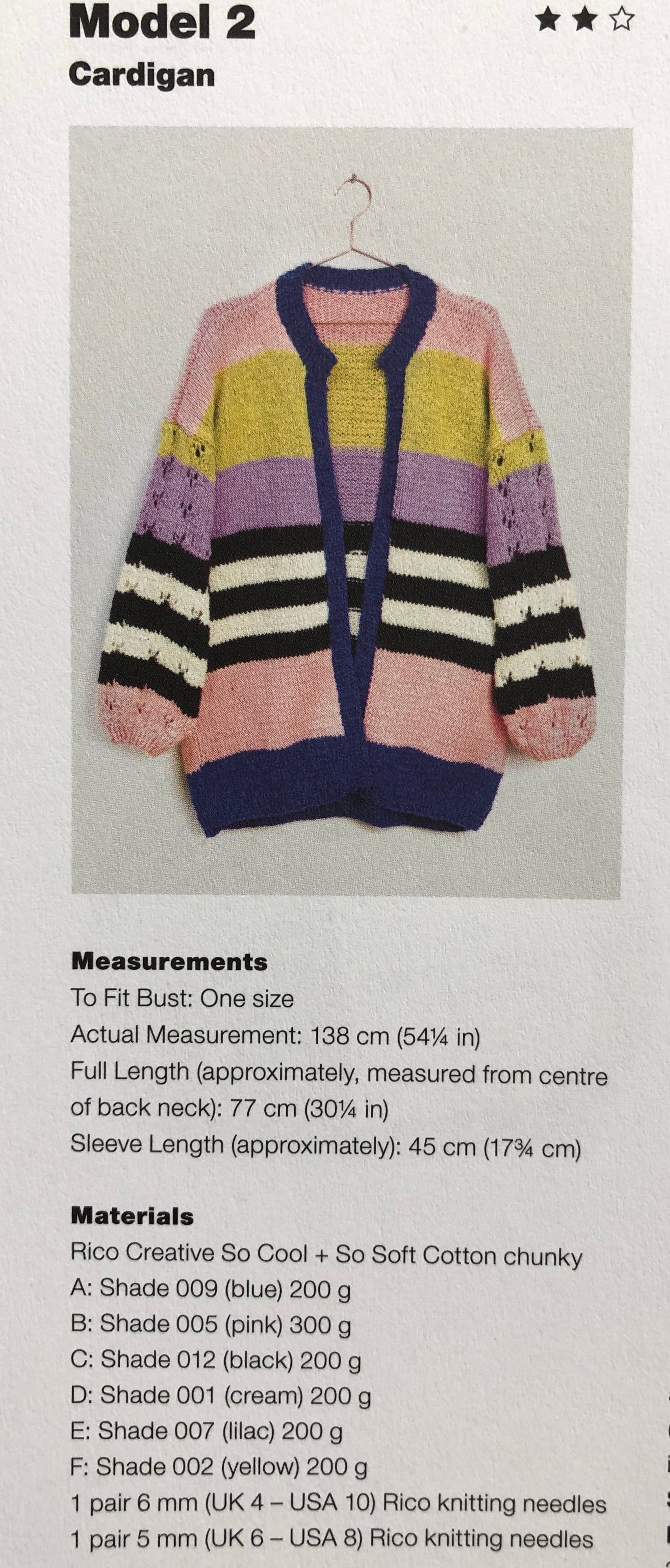 Rico So Cool & So Soft Cotton Chunky : Pattern Book