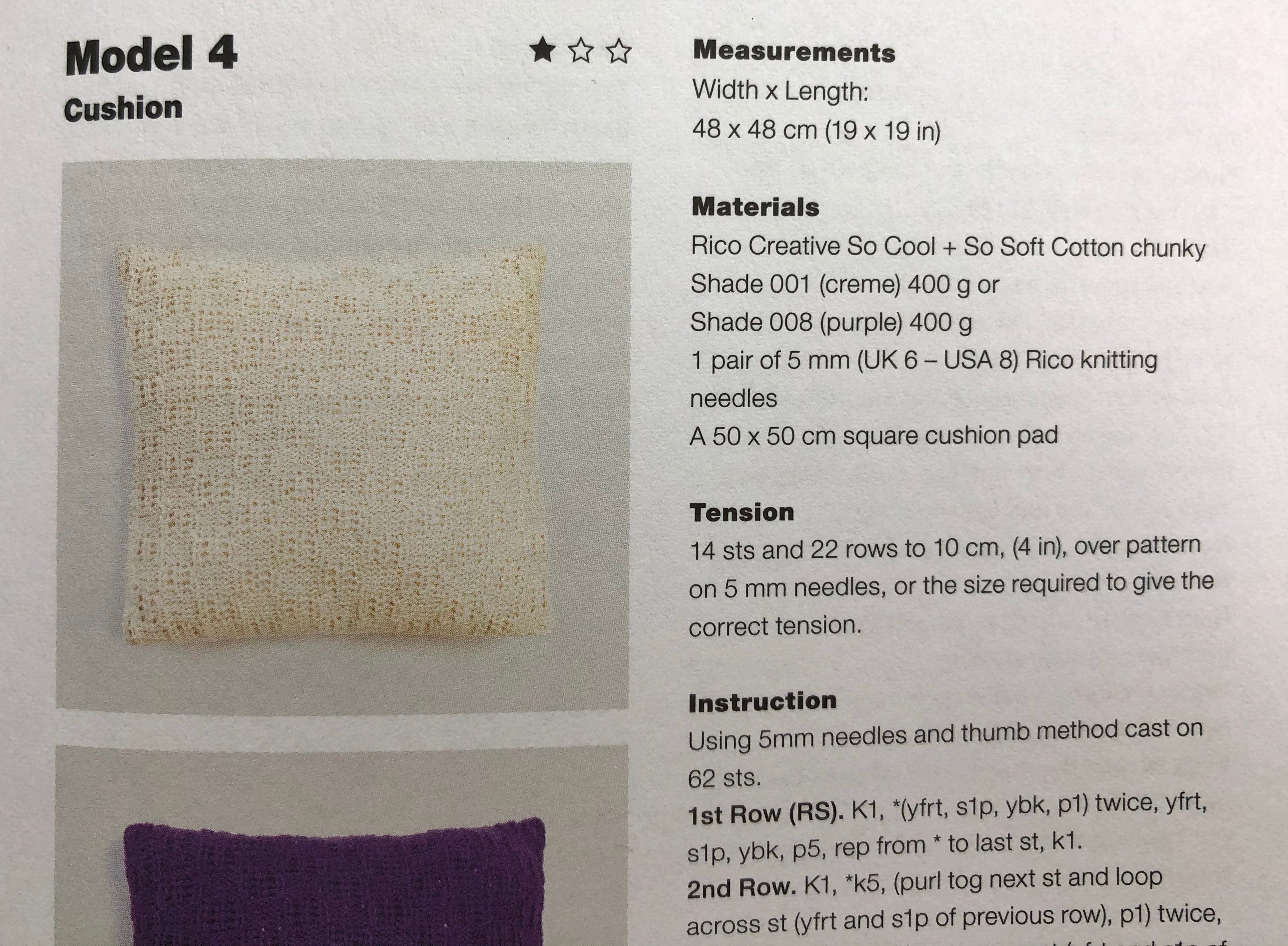 Rico So Cool & So Soft Cotton Chunky : Pattern Book