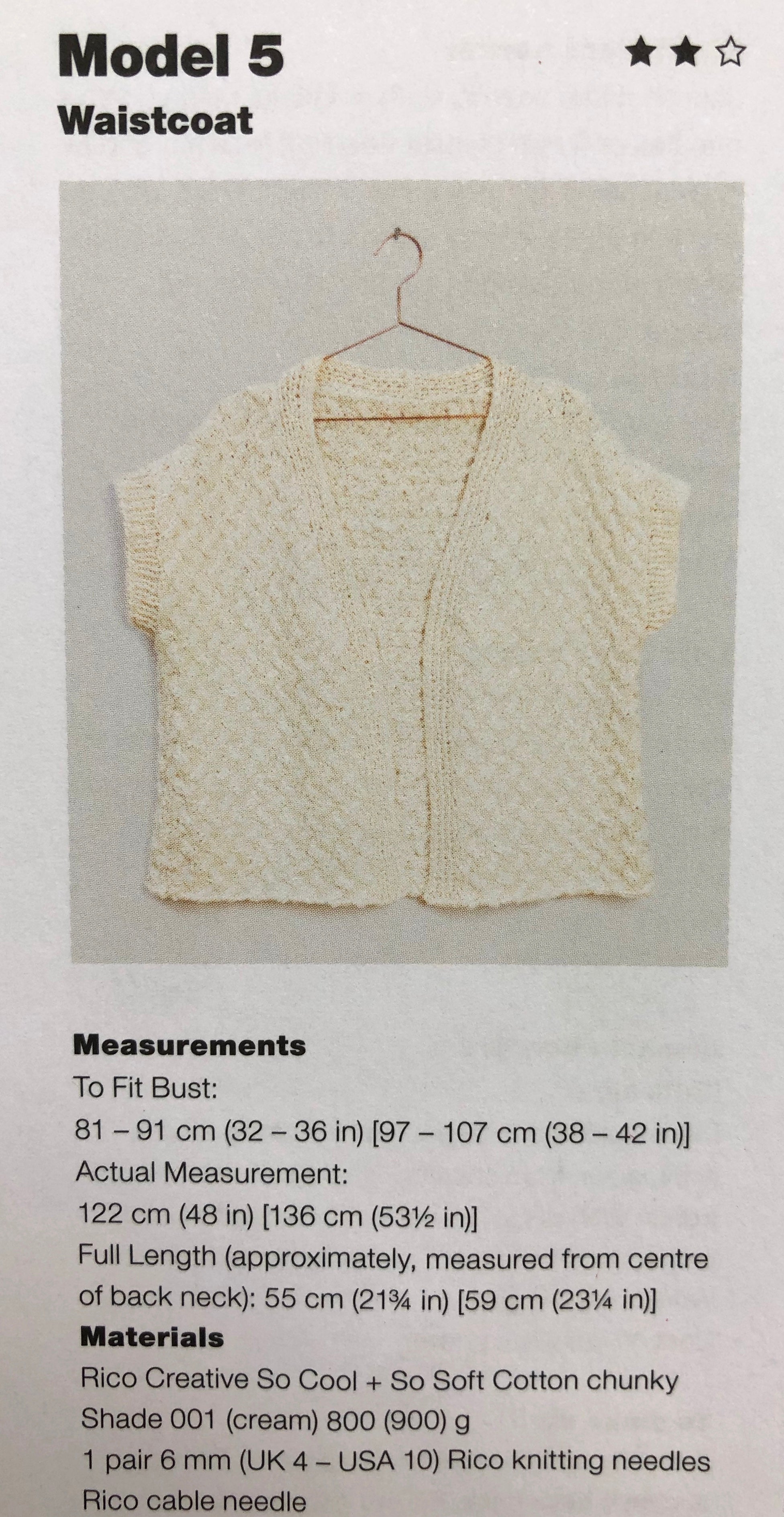 Rico So Cool & So Soft Cotton Chunky : Pattern Book