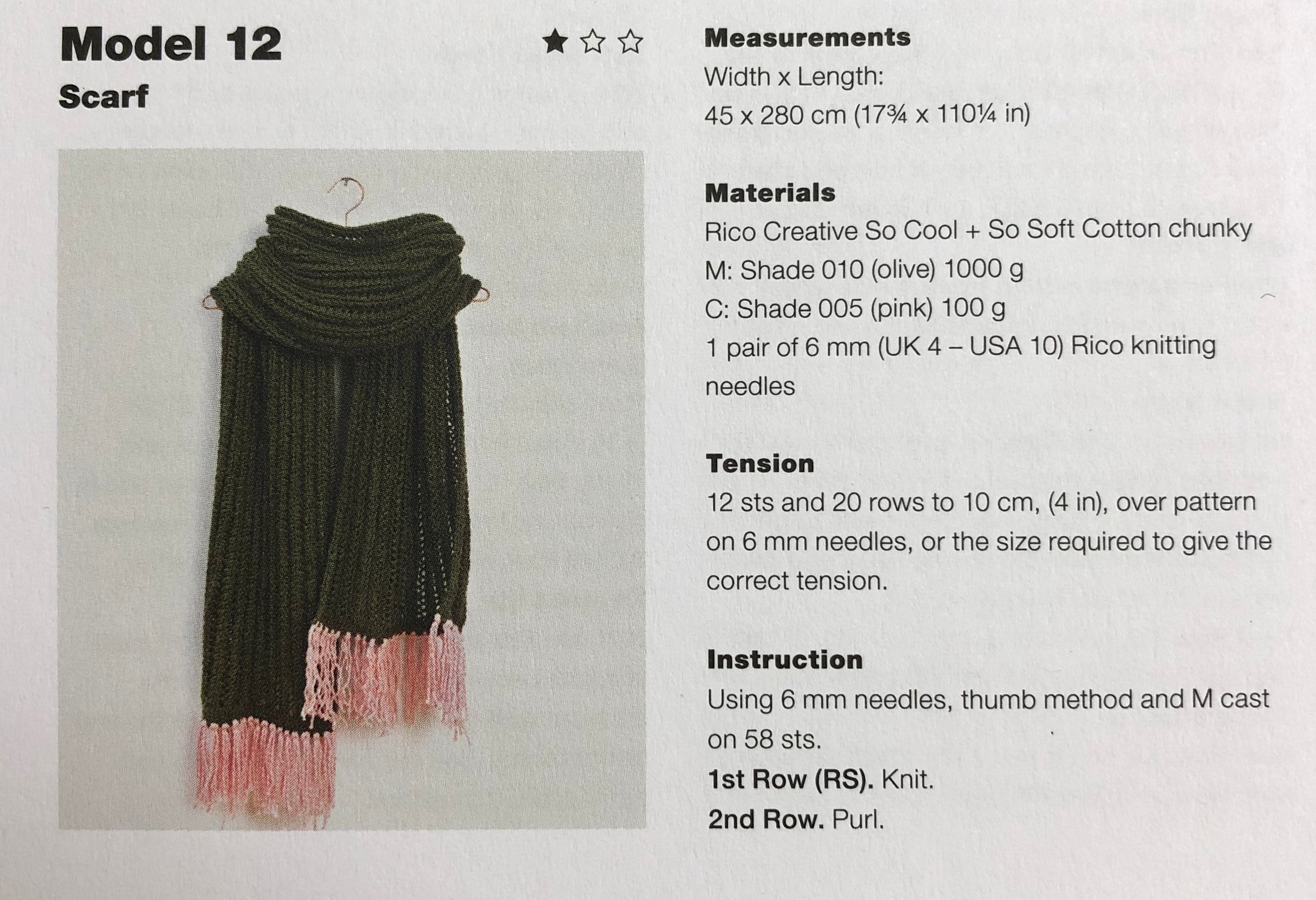 Rico So Cool & So Soft Cotton Chunky : Pattern Book