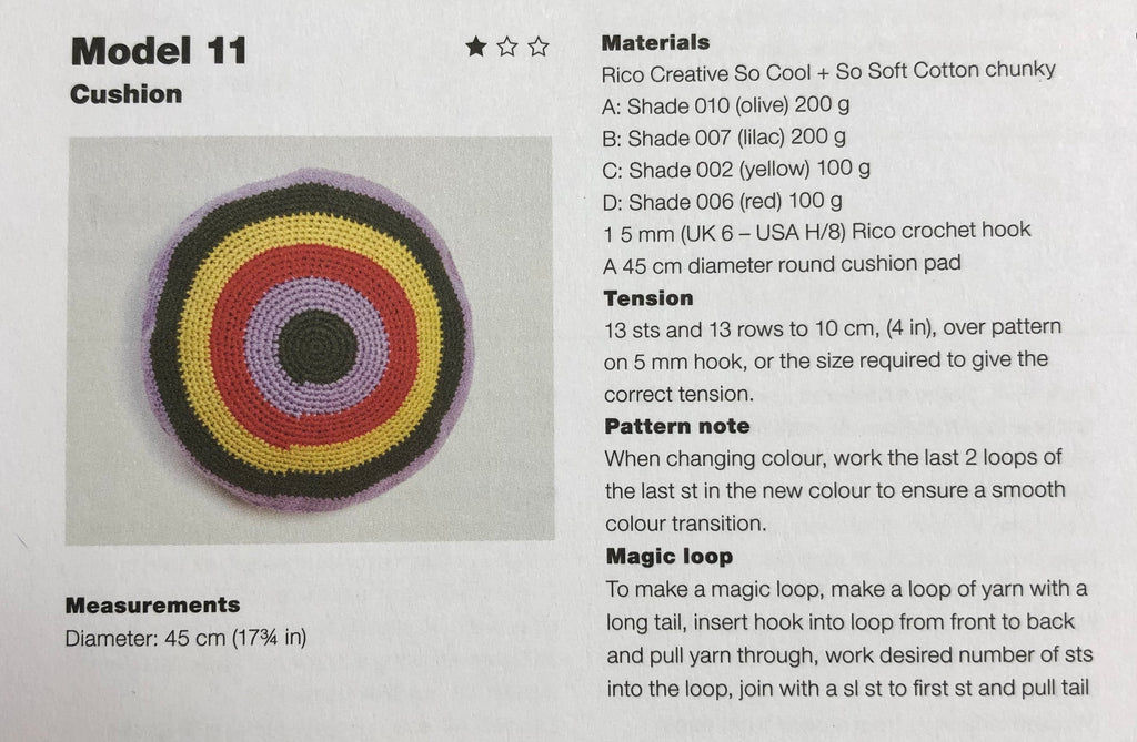 Rico So Cool & So Soft Cotton Chunky : Pattern Book