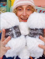 "Cuddle Me Cropped Fur Coat" Crochet Pattern