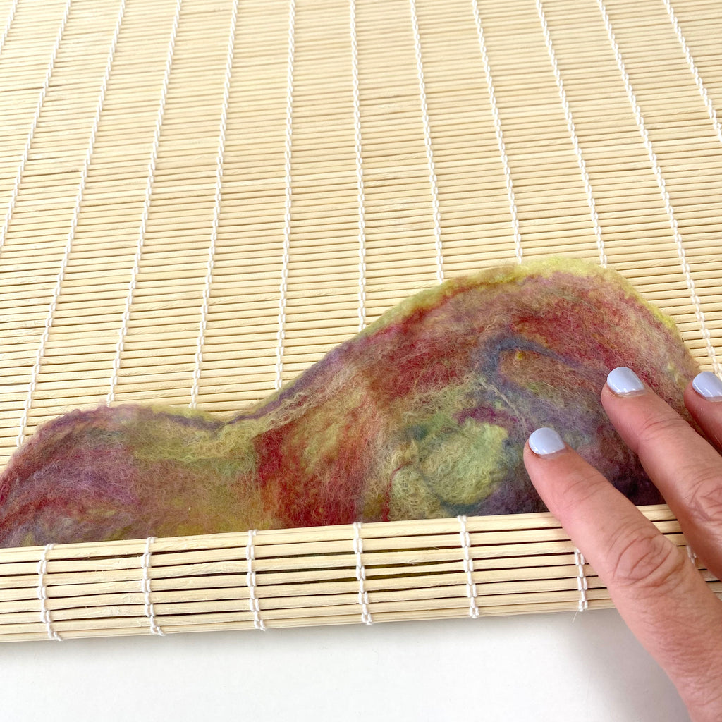 Large Bamboo Mat for wet felting