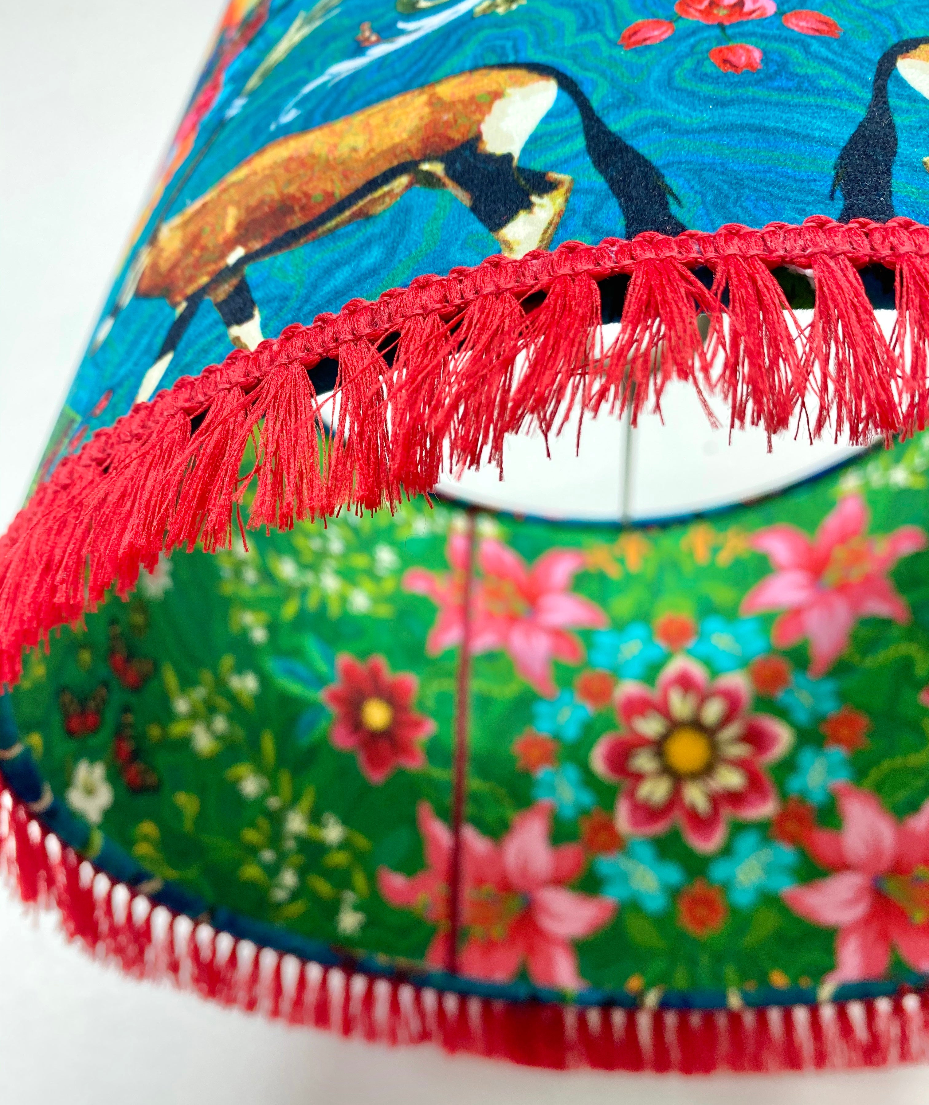 Double Sided Lampshade Making Kit : 30cm Drum Shade