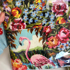 Velvet Bag Sewing Kit : Ginette Clic-Clac