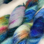 Gilliangladrag Holy Fluff Hand Dyed Kid Silk Lace 4 x 50g : 'Drunken Sailor'