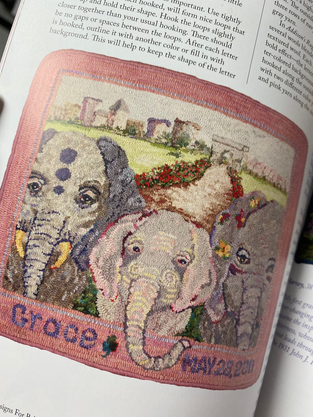 Hooked Rug Designs for Baby & Beyond by Norma Batastini