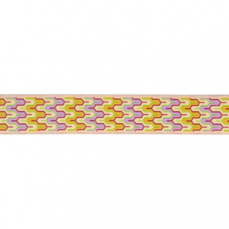 Jacquard Geo 20mm Beige 40
