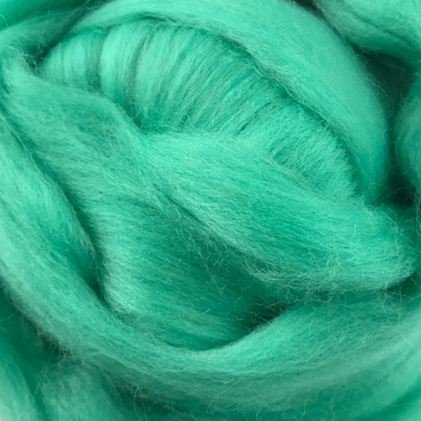 100g Jade Merino wool tops for felting & giant knitting