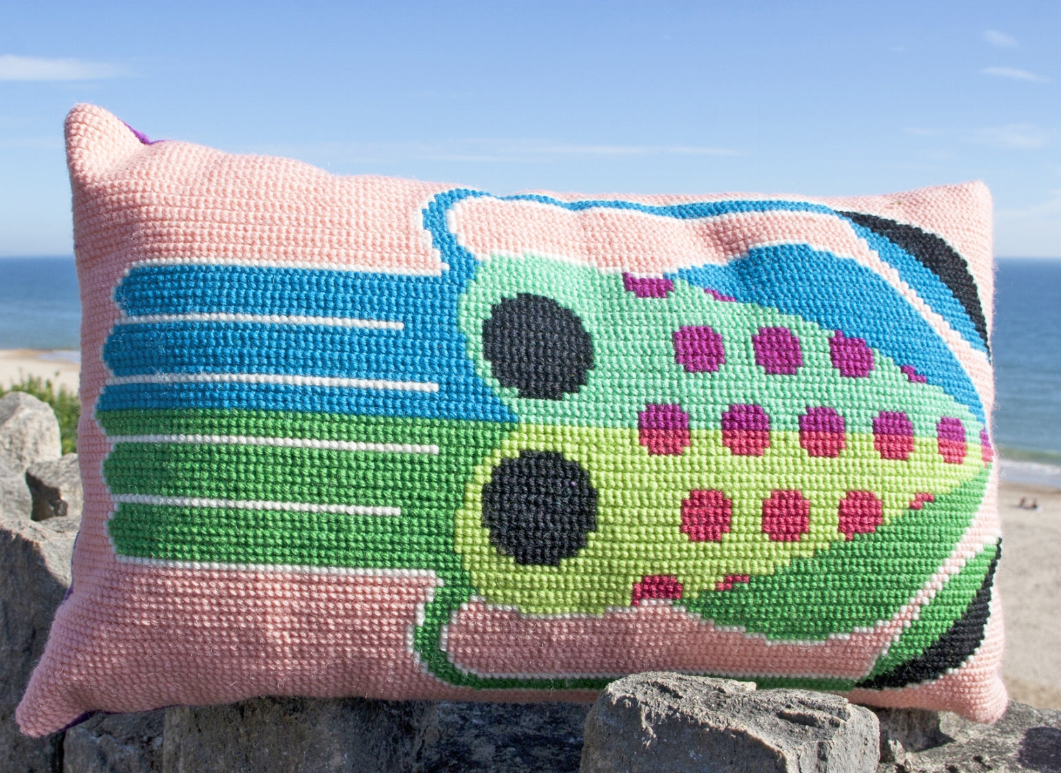 Emily Peacock Cross Stitch Kit : Jade the Squid