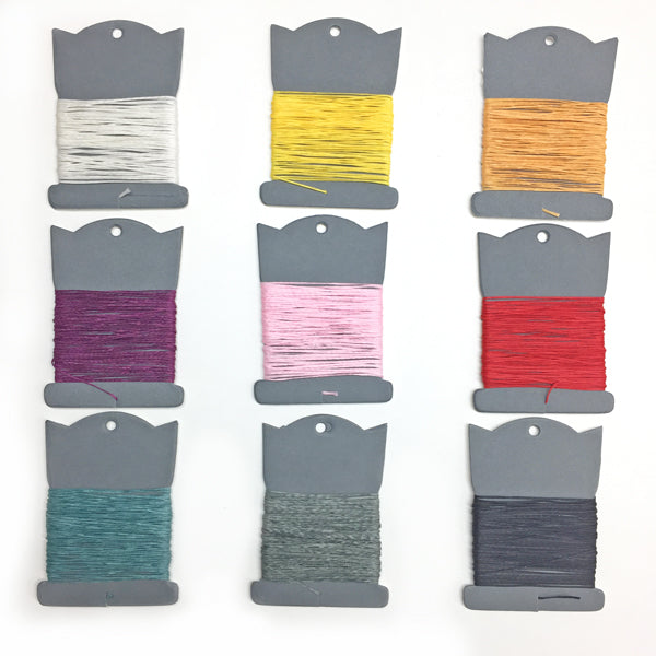 Extra Strong Waxed Polyester Thread Blue 10m