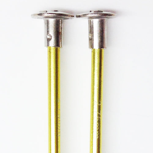Knitting needles ALUM 2.75mm x 25cm  yellow