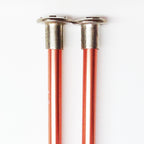 Knitting needles ALUM  4.5mm x 35cm pink