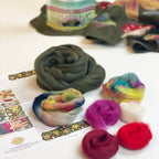 Cobweb Felt Scarf Kit : Toadstool Walk
