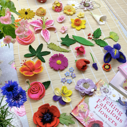 Learn to Make Felt Flowers Course 4/10/25