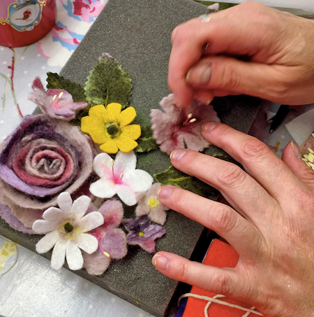 Learn to Make Felt Flowers Course 4/10/25