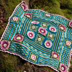 LILY POND Crochet Blanket Yarn Kit