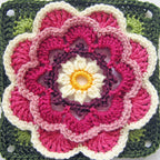 LILY POND Crochet Blanket Yarn Kit