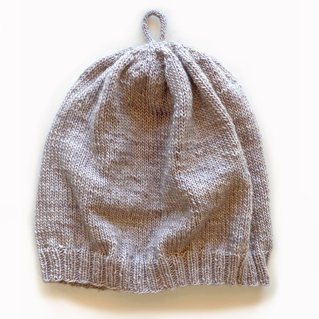 Little Loop Beanie Hat Knitting Pattern by Gilliangladrag