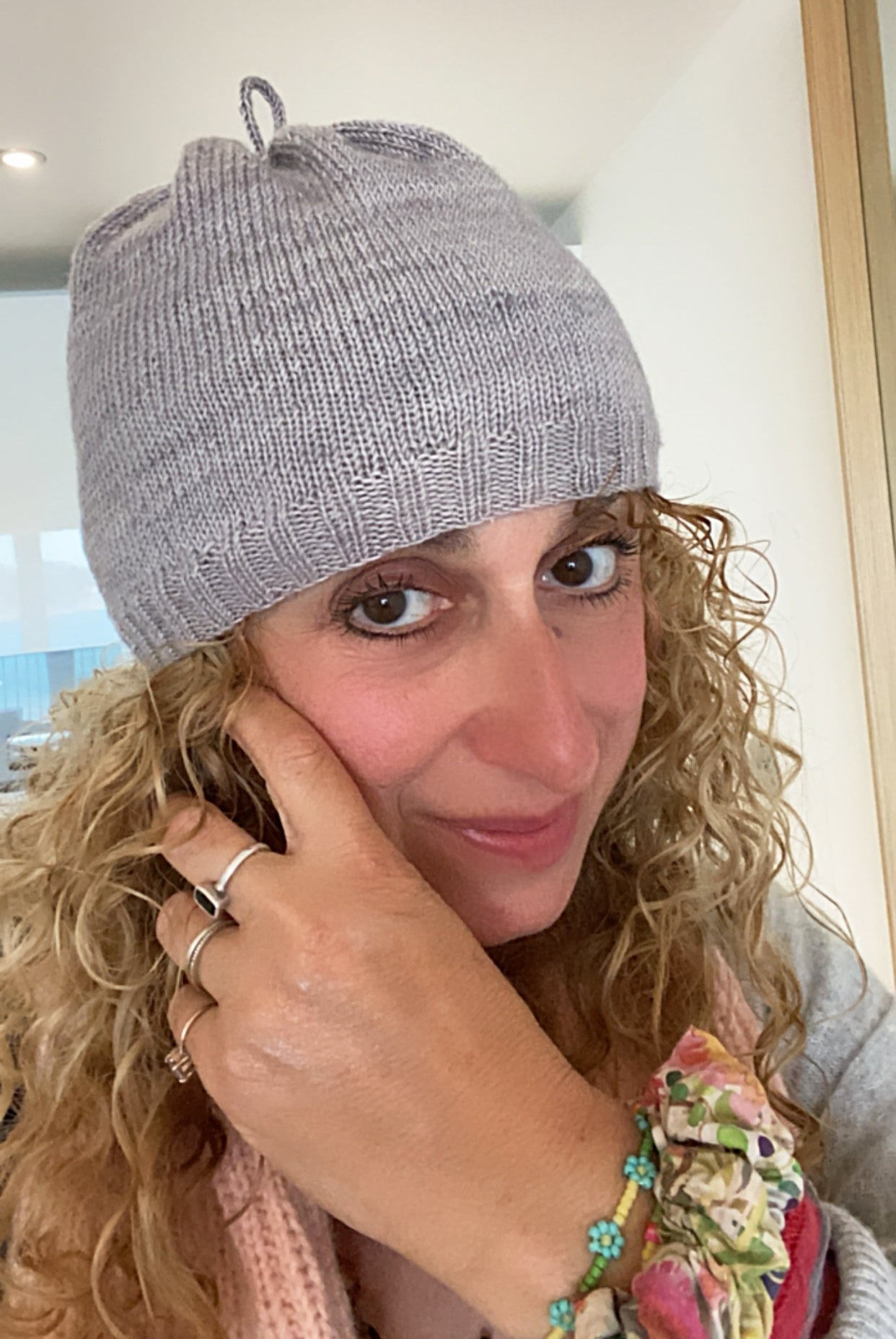 Little Loop Beanie Hat Knitting Pattern by Gilliangladrag