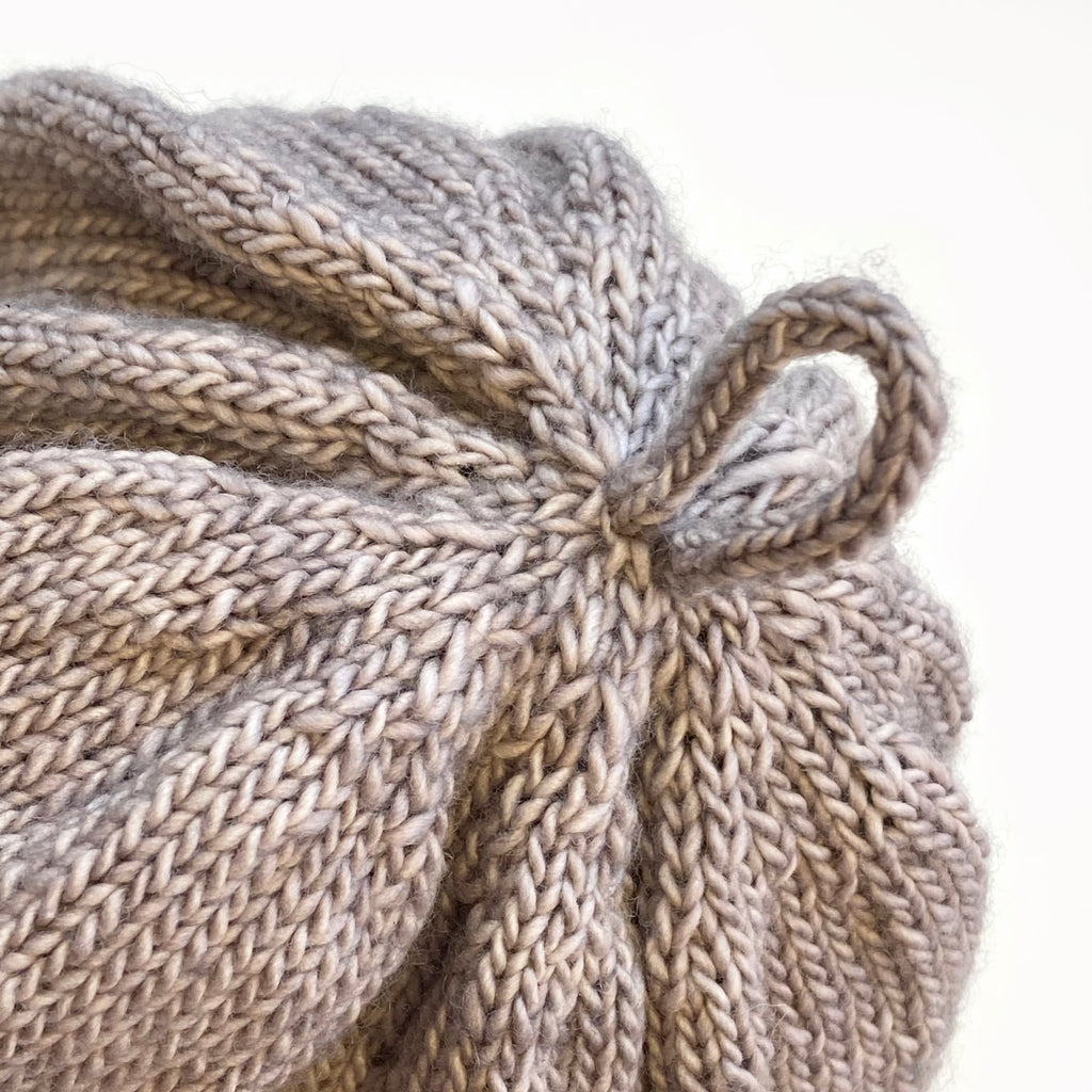 Little Loop Beanie Hat Knitting Pattern by Gilliangladrag