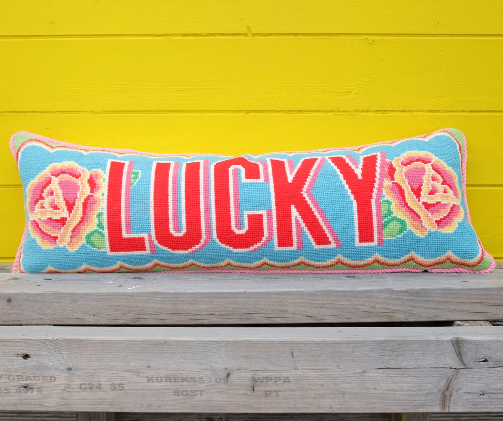 Emily Peacock Cross Stitch Kit : Lucky – small