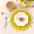 Scallop Edge Macramé Table Mats  KIT