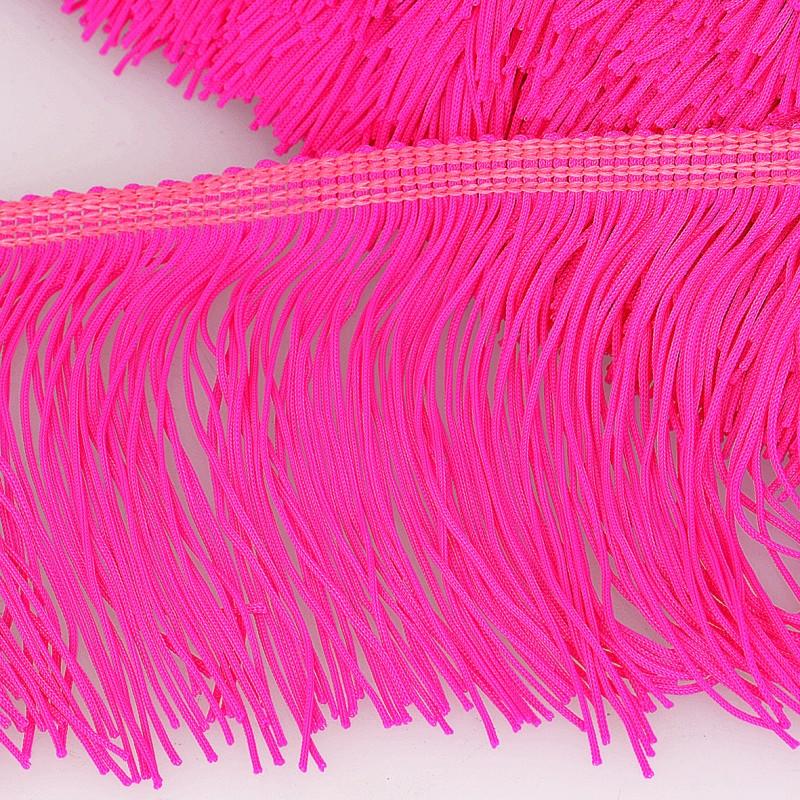 Neon Pink 10cm Fringing colour 105