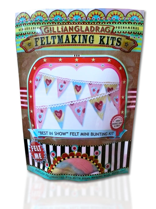 COMPLETE Best In Show Wet Bunting Felting Kit