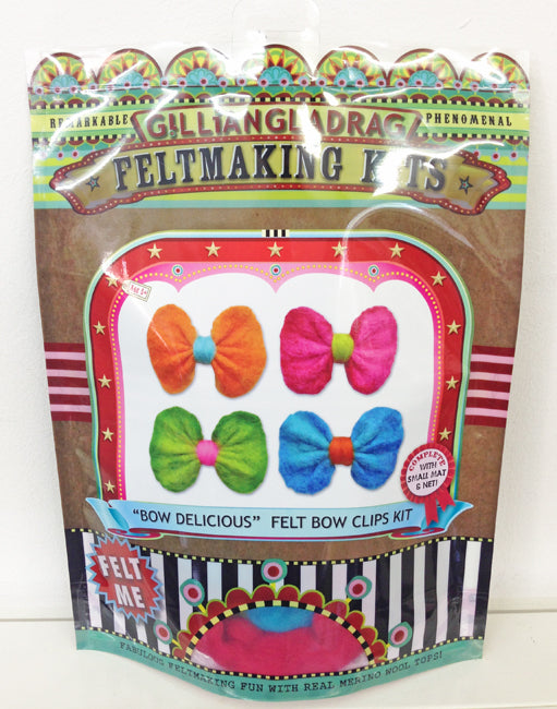 COMPLETE Bow Delicious Kids Wet Felting Kit