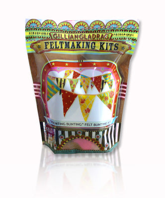 Boomting Bunting Felt Bunting Felting Kit