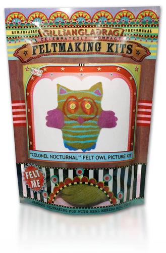 Colonel Nocturnal Kids Owl Felting Kit
