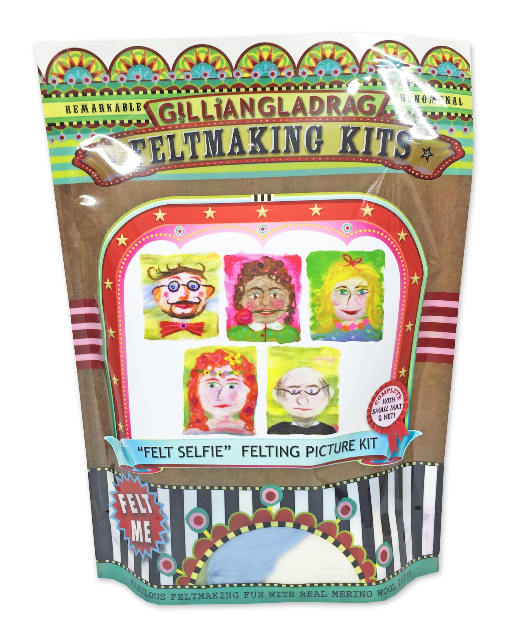 COMPLETE Felt Selfies Wet Felting Kit