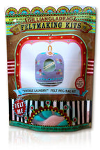 Vintage Laundry (SML) Peg Bag Wet Felting Kit