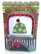 Tea on the Lawn Felting Tea Cosy Kit