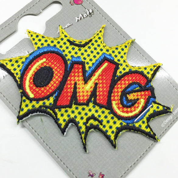 OMG Iron on Motif