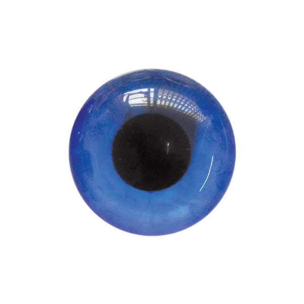 Sew on Eye Button 11mm 2A Blue