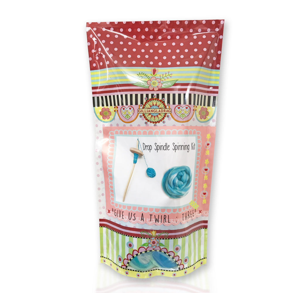 Drop Spindle Spinning Kit Give Us a Twirl : Three